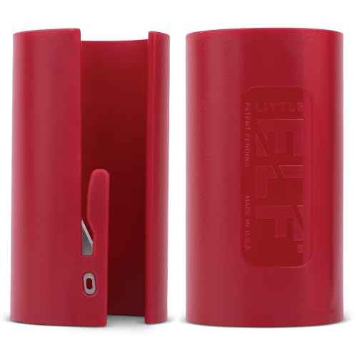 Little ELF Wrapping Paper Cutter (2-Pack) | Red Christmas Gift Wrap Cutter | As seen on Shark Tank | Made in USA | Gift Wrapping Paper Slicing Tool
