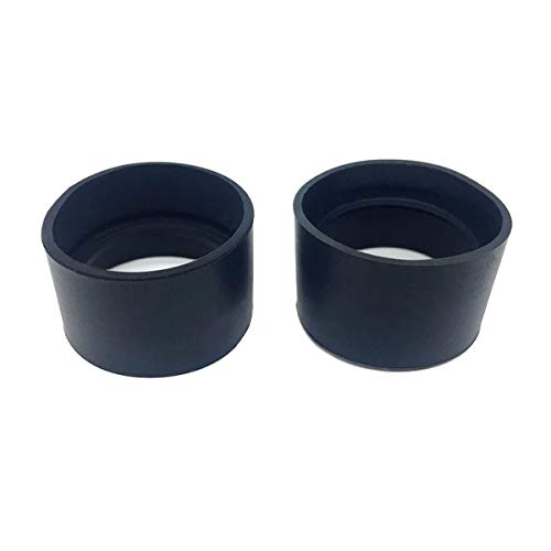 BoliOptics 30mm Rubber Eye Guards for Microscope Eyepieces (Pair) - Fits 1.25 inch (32mm) OD