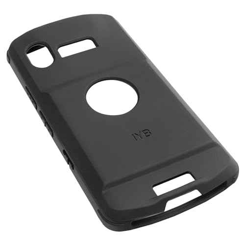 EC50 Protective Cover Rugged Case for Zebra EC50 EC55 Handheld Barcode Scanner Mobile Computer, TPU Rubber Case Black