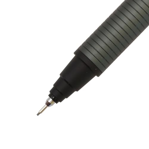 Uni Kuru Toga Metal Mechanical Pencil, Auto Lead Rotation, 0.5mm Fine Point, All-Metal Body, Nocturne Black, M5KH1P.24