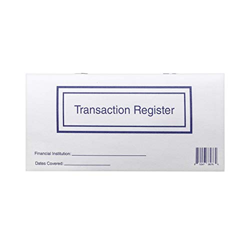 CAROUSELCHECKS 3 x 6 in Checkbook Register – 10 Pack, 2026–2028 Calendar, 27 Pages
