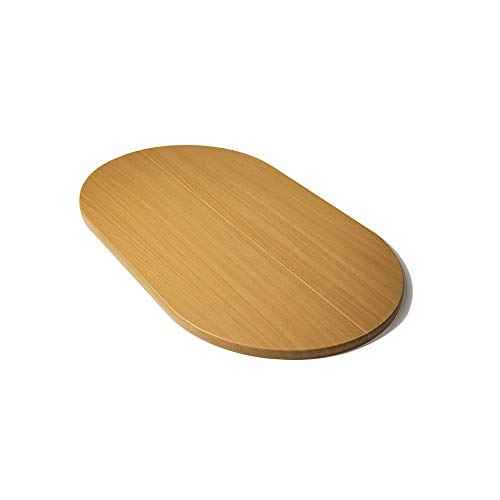 Vispronet 30in x 18in x .75in Hard Travel Case Tabletop ? Foldable Light Wood Grain Laminated Tabletop with Carrying Case ? Does Not Include Hard Travel Case