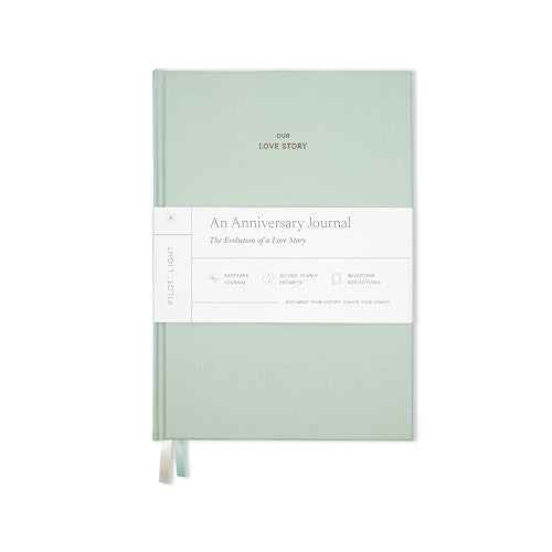 Anniversary Journal: Our Love Story ? A Keepsake for Couples to Capture the Evolution of Your Love Story, Wedding Memory Book, Couples Journal, & Anniversary Scrapbook - Wedding Registry Gift & Paper