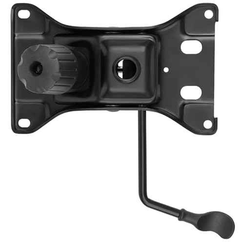 500Lbs Office Chair Replacement Parts, w/ 6'' x 10.2" Mounting Holes Chair Base Heavy Duty Plate Swivel Tilt Control Seat Mechanism for Executive and Gaming Chairs