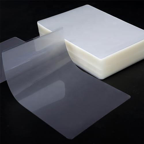 Clear Thermal Laminating Plastic Paper Laminator Sheets, 500 Pack 3 Mil Laminating Sheets, 9 x 11.5 Inch Thermal Laminating Pouches for Thermal Laminator