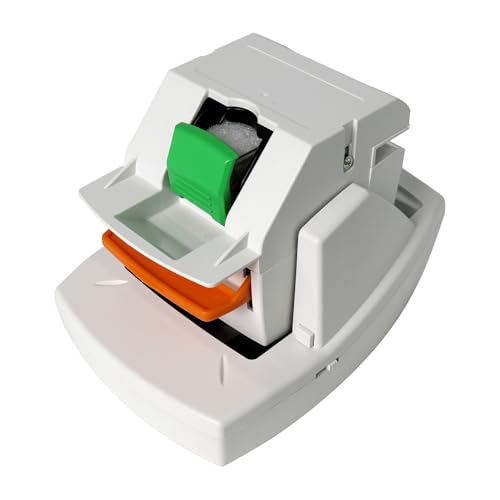 Churler Heavy Duty Electric Stapler - Automatic Flat-Clinch, 70 Sheet Capacity, 5500 Staples Included, 3 Binding Speeds