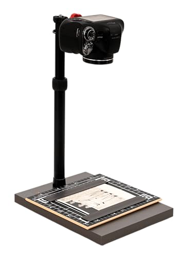 Mini Photo & Document Scanner Stand with Smartphone Holder - Portable Archiving Solution