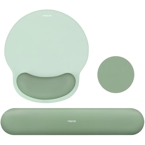 MOSISO Wrist Rest Support for Mouse & Keyboard Set - Antique Green