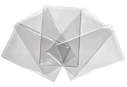 New Medicare Card Protectors 5 Pack - Clear Wallet Fit, 12mil Thickness, USA Made