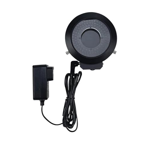 LED Ring Light for Microscope Illumination Polarized 62mm Diameter Lab Equipment