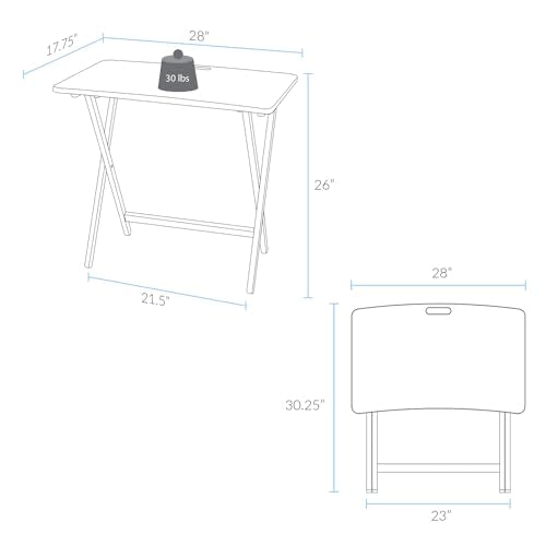 American Trails Arizona Folding Table with Solid American Hardwood - Sweet Oak