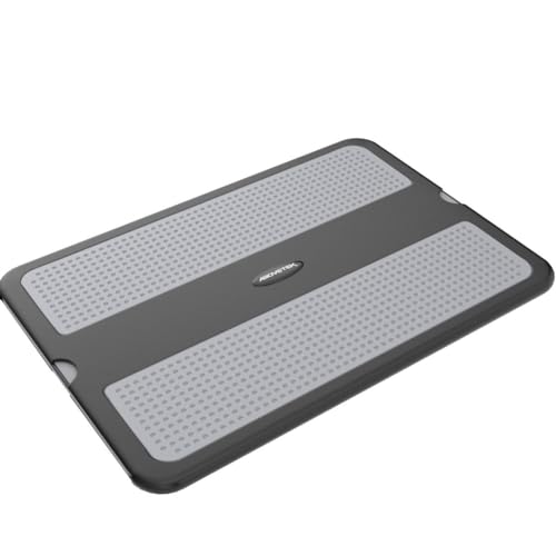 AboveTEK Portable Laptop Lap Desk with Retractable Mouse Pad, Heat Shield, Non-Slip Surface