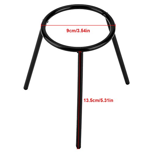 Garosa Stainless Steel Lab Tripod Stand for Heating - 9cm Dia, 13.5cm Foot, 1 Pack