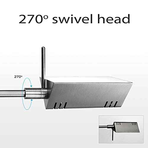 O'Bright LED Pharmacy Table Lamp, Full Range Dimming, 12W LED, 360 Degree Swing Arms, Desk, Reading, Craft, Work Lamp, ETL Tested, Brushed Nickel