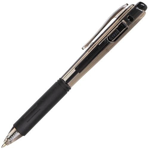 Pentel WOW! Ballpoint Pen, (1.0mm) Medium Line, Black Ink, Pack of 60, Canister (BK440PC60A)