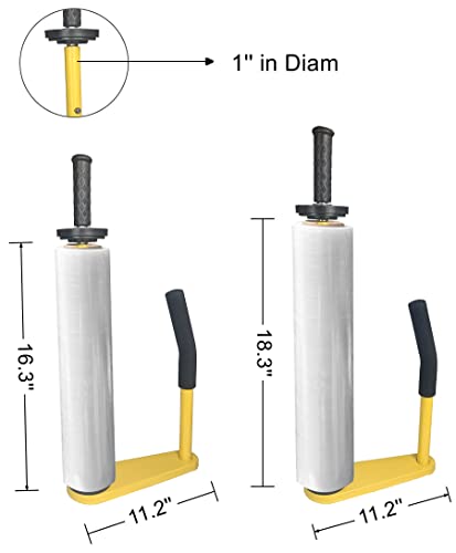 Stretch Film Dispensers Pallet Packing Machine Adjustable Wrap