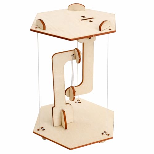 Anti-Gravity Tensegrity Wood Table Model Kit for STEM Learning & Desk Decor