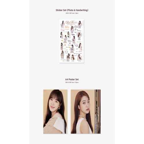 SM Ent. Red Velvet - 2022 Red Velvet Season Greetings Album+Folded Poster+CultureKorean Gift(Decorative Stickers,Photocards)