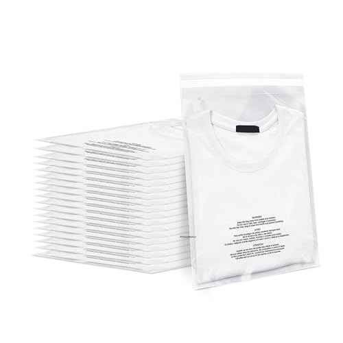100 9x12 Suffocation Warning Self Seal Flap Tape Clear Poly Bags Cello Cellophane Polypropylene OPP Bags 1.5 Mil By ValueMailers