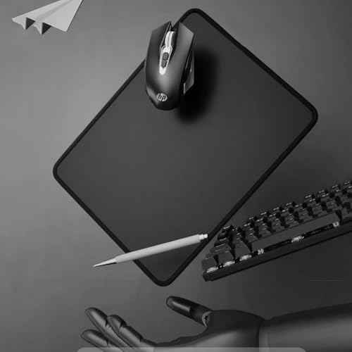 3 Pack Mouse Pad, Ultra-Smooth Gaming Mousepad,with Non-Slip Rubber Base Washable Computer Mouse Pads Mouse Mat for Laptop Office & Gaming 10.2¡°x8.3¡± Black