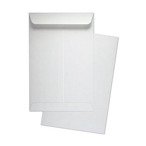 500 Minas Envelope 6" x 9" Catalog Envelope (Open End) Sturdy 24lb. White (500 Envelopes)