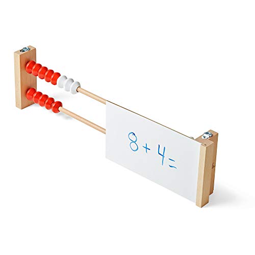 Magnetic Giant Bead Abacus for Kids - Wooden Counting & Math Manipulatives
