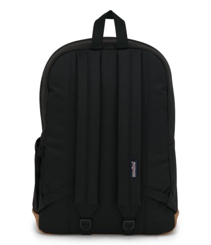 JanSport Right Pack Backpack Black - Durable Daypack with 15-Inch Laptop Sleeve
