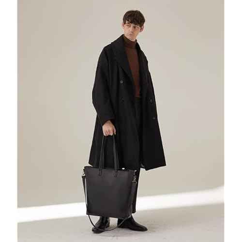 Big Messenger Shoulder Bag for Men ? Vegan Leather Laptop Bag for Women Fits 16In Laptop ? Crossbody Bag with Shoulder Strap Included ? Black Crossbody Bag for Office, School