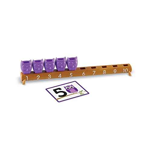 Learning Resources 1-10 Counting Owls Class Set, Counting, Sorting & Color Identification