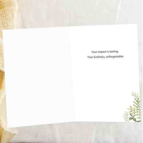 OJsensai Comfort Thank You New Card, Appreciation Card for Coworker Boss Staff Teacher, Thank You Gifts for Men Women Daughter Son Medical Workers
