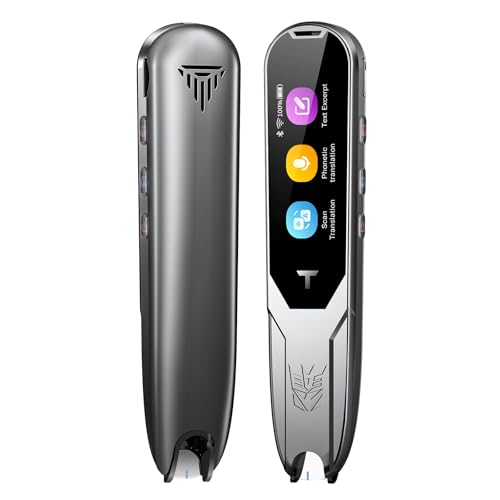ACODO Silver Gray Translator Pen for Dyslexia & Language Learning - Text to Speech Scanner