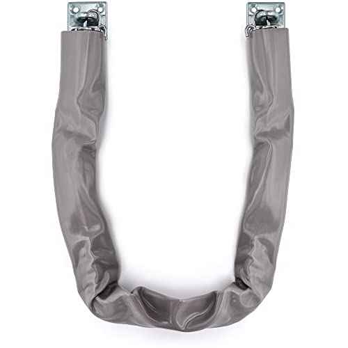 Door Chain Crash Heavy Duty Storm Wind Stop Perfect for Keeping Your Door from Swinging Open and Damaging Itself - by Ram Pro