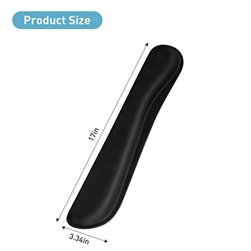 Yolanda Memory Foam Keyboard Wrist Rest SKK-333 for Pain Relief & Ergonomic Support