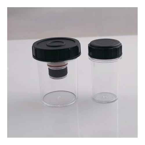 Microscope Accessories Kit Objective Lens Box for Microscope Objectives RMS M25 M26 M27 M35 Thread Storage Box 2pcs Microscope Slides(M25 Hight 60mm)