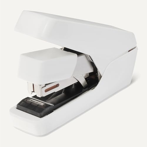 Heavy Duty Office Stapler 40 Sheet Capacity Flat Clinch No Jam for Classroom & Desk