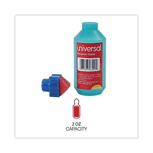 Universal 2 oz Blue Squeeze Bottle Moistener for Envelopes & Crafts