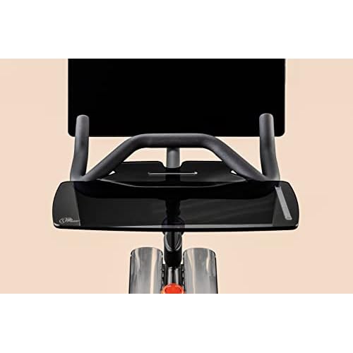 TFD The Tray+ | Compatible with Peloton Bikes+ ONLY (Dark)| Laptop Desk Tray - Premium Holder for Laptop, Tablet, Phone, Books & More - The Ultimate Peloton Accessories
