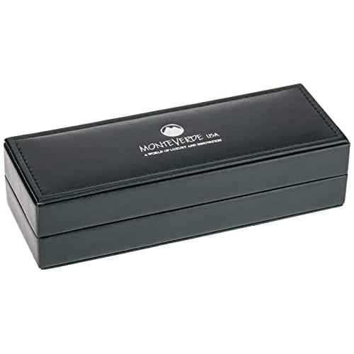 Monteverde Invincia Nebula Fountain Pen - Broad Nib, Multi-Color Plating, Premium Writing Instrument