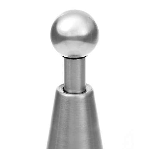 DS-002 Stainless Steel Soft-Catch Magnetic Door Stop in Brushed Satin Nickel, Wall Mount-2 Pack