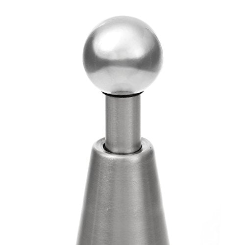DS-002 Stainless Steel Soft-Catch Magnetic Door Stop in Brushed Satin Nickel, Wall Mount (BSN 4 Pack)