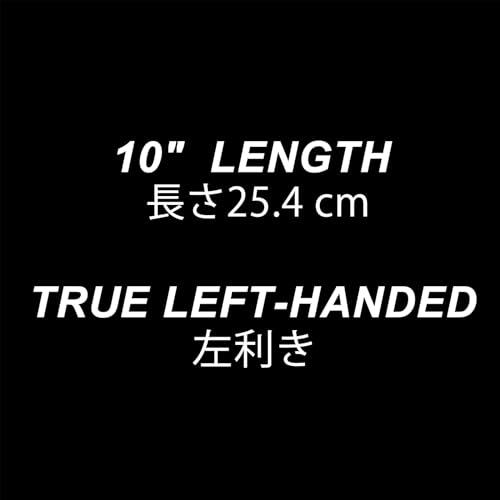 TONMA True Left Handed Fabric Scissors [Made in Japan] 10 Inch Heavy Duty Sewing Scissors, Industrial Japanese Steel Dressmaker Tailor Shears for Cutting Clothes Fabric Denim Leather