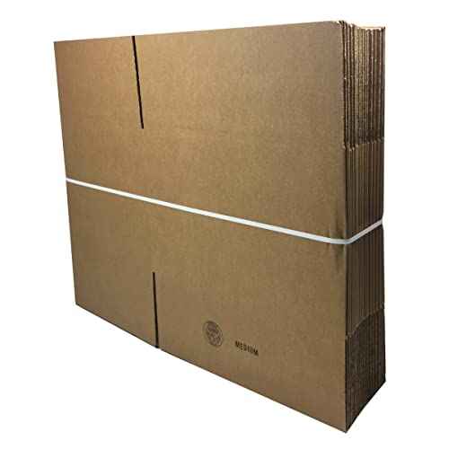 UBMOVE Medium Moving Boxes (Medium Boxes - Pack of 20)