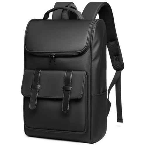 Vintage Laptop Backpack for Men & Women - 15.6 Inch Travel Backpack - Waterproof Business & College Backpacks - Casual Daypacks for Work & Office