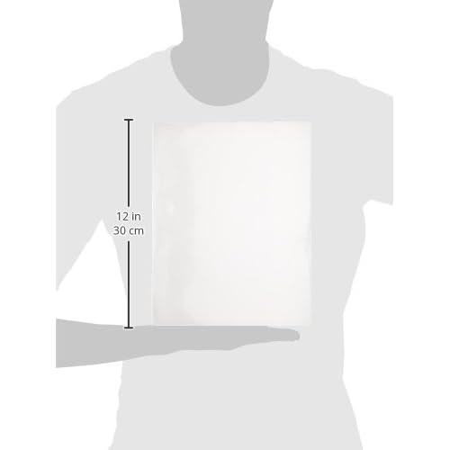 GBC Lamination Sheets, Thermal Laminating Pouches, Letter Size, 5 Mil, HeatSeal Crystal Clear, 100 Pack (3200403)
