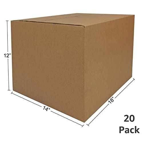 UBMOVE Medium Moving Boxes (Medium Boxes - Pack of 20)