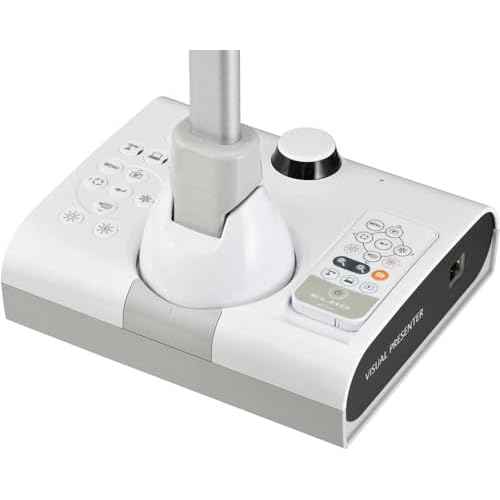 Elmo 1379 Model TT-12W STEM-CAM Visual Presenter, Document Camera with 192x Zoom (12x Optical + 16x Digital), 1/2.3" CMOS Sensor, 3.4 Megapixel, 30 Fps, HDMI in & Out, RGB, USB, Ethernet, Wi-Fi