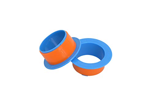 ELFJOY Stretch Film Dispenser Wrap Holder for 3"Core Blue 2 Pairs