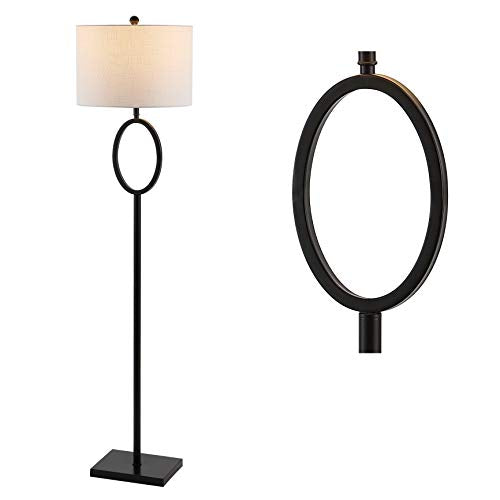 JONATHAN Y JYL1089B April 61" Metal Modern Contemporary LED Floor Lamp, Glam, Traditional, Office, Living Room, Family Room, Dining, Bedroom, Foyer, Oil Rubbed Bronze