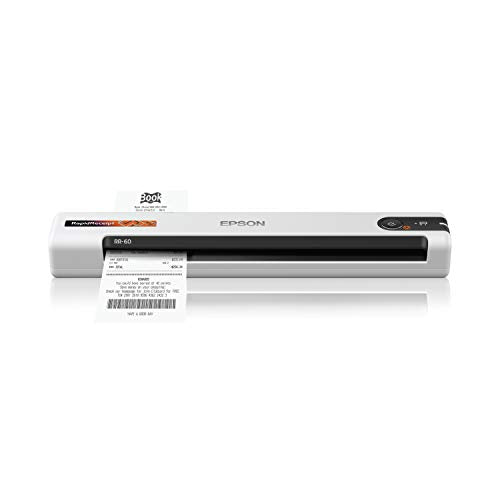Epson RapidReceipt RR-60 Mobile Document Scanner - Compact, Fast & AI-Enabled