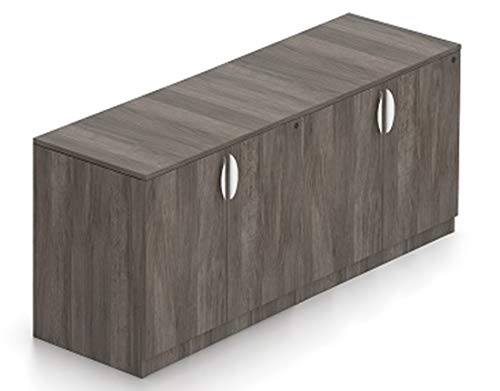 SL7122TOP-SL3622SC Storage Cabinet Credenza, 72" w x 22" d x 29 1/2" h - Artisan Grey